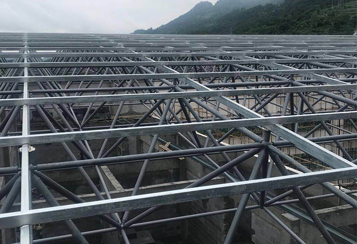 当阳学校艺体楼网架